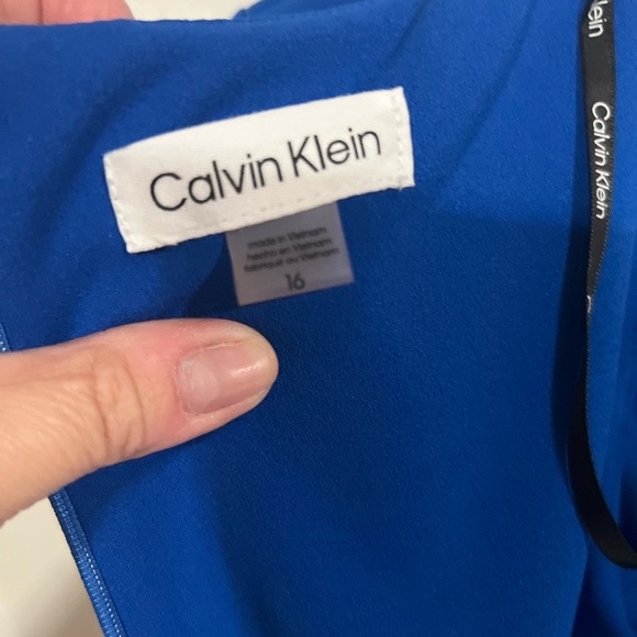 Calvin Klein Jumpsuit, Royal Blue size 16 - Picture 3 of 7
